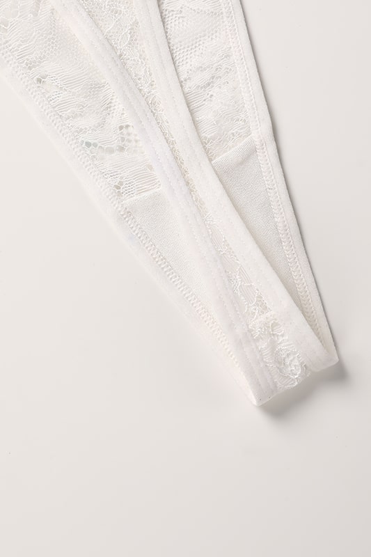 Carmina White Lingerie Set