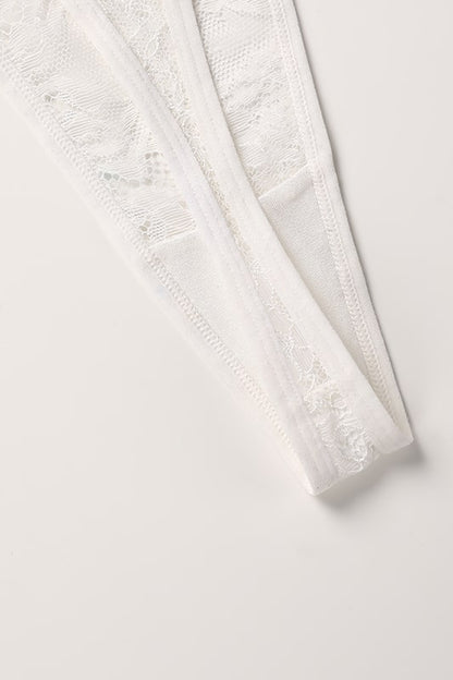 Carmina White Lingerie Set
