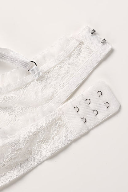 Carmina White Lingerie Set