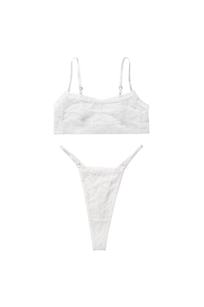 Carmina White Lingerie Set