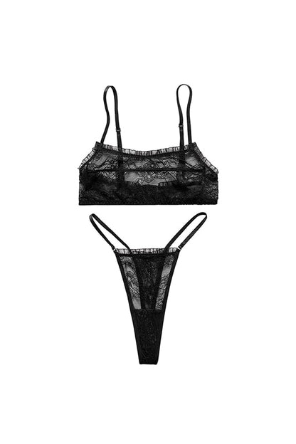 Carmina Black Lingerie Set